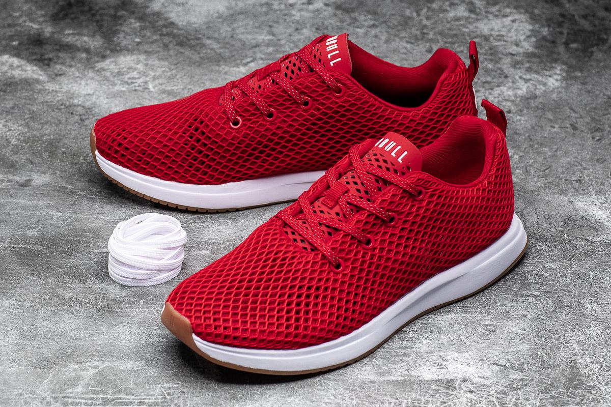 Nobull Racing Mesh Runner Women's Running Shoes Red | Australia (LD1230)